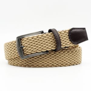 Belts | Crafted Multi-Color Woven Wool Belt British Tan/Gale Grey –  Mens Accessories Belts