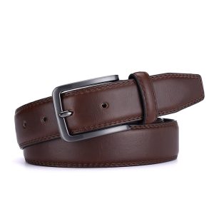 Belts | Excursionist Milled Leather Belt Chocolate –  Mens Accessories Belts