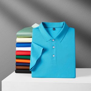 Polos | Lava Wash Long-Sleeve Polo Ocean Blue –  Mens Mens Mens