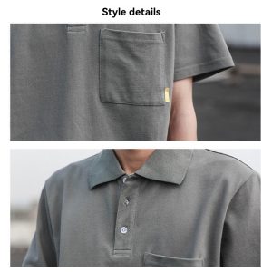 Polos | Ramble Long-Sleeve Cotton Cashmere Polo Gale Grey –  Mens Mens Gale Grey