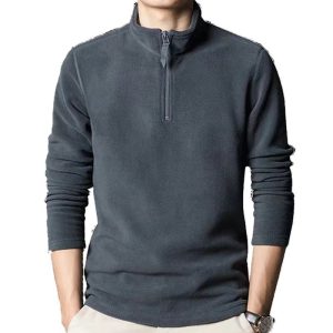 Pullovers | Crown Sweater Fleece Quarter-Zip Ocean Blue –  Mens Mens Mens