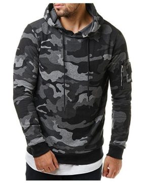 Pullovers | Lava Wash Printed Hoodie Gale Grey –  Mens Mens Gale Grey