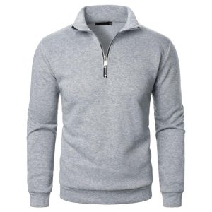 Pullovers | Perth Performance Quarter-Zip Cottage Blue –  Mens Mens Cottage Blue