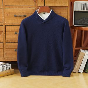 Sweaters | Corbet Shawl Pullover Sweater Navy –  Mens Mens Mens