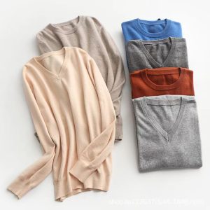 Sweaters | Women’s Artisan Crafted Cashmere V-Neck Sweater Camel –  Womens Sweaters Camel