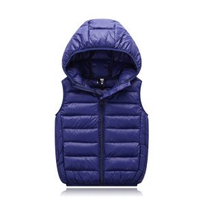 Vests | Chiron Hooded Vest Cottage Blue –  Womens Outerwear Cottage Blue