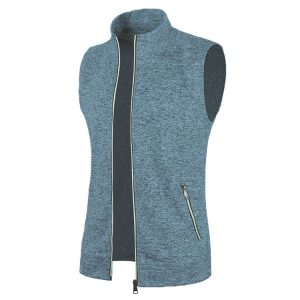 Vests | Crown Flex Fleece Vest British Grey –  Mens Mens British Grey