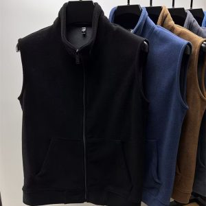 Vests | Crown Sweater Fleece Vest Iron –  Mens Mens Iron