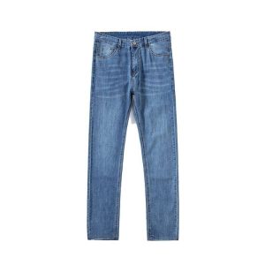 Denim | Vintage Washed Five-Pocket Denim Stone Washed Blue –  Mens Bottoms Denim